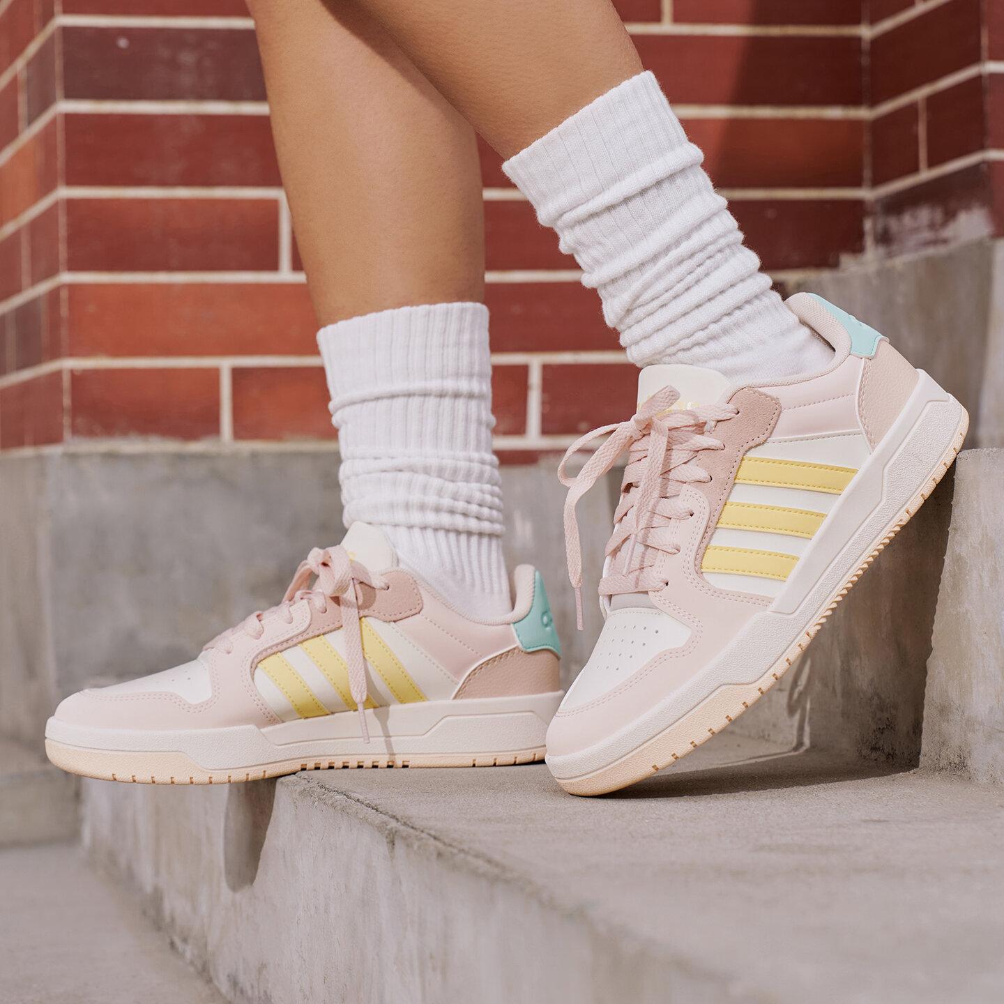 Adidas Entrap  Cream Pastel Pink  Women s 38