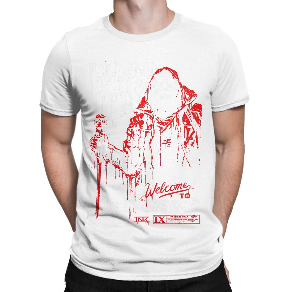 Funny Ice Nine Kills The Silver Scream T-Shirts Unisex Round Neck Pure Cotton T Shirt  Short Sleeve Tee Shirt Adult Clothes