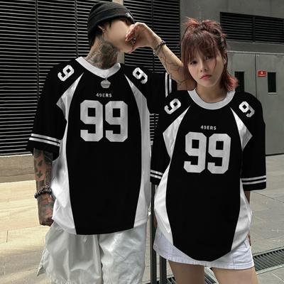 2025 Couple T-shirt 3D Short Sleeve Top Summer Basketball T-shirt Family Fashion Sports T-shirt