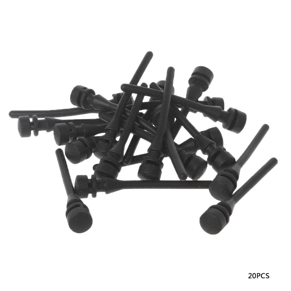 

20 шт. Монтажный штифт для компьютера для корпусного вентилятора Антишум Вибрация Силиконовые винты Амортизация