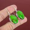 Copper Green Turquoise Earring 925 Sterling Silver Earrings Gemstone Earring Dainty Jewelry Handmade Earring Silver Jewelry Engagement Gifts