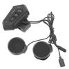 Motorrad Bluetooth Kommunikationsheadset 2000mAh Kabellos Wasserdicht Helm Headset für