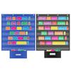 Pocket Chart Educational Hanging With 7 Transparent Storage Pockets