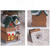 Port of Love Christmas Resin Cottage Luminous Table Ornaments