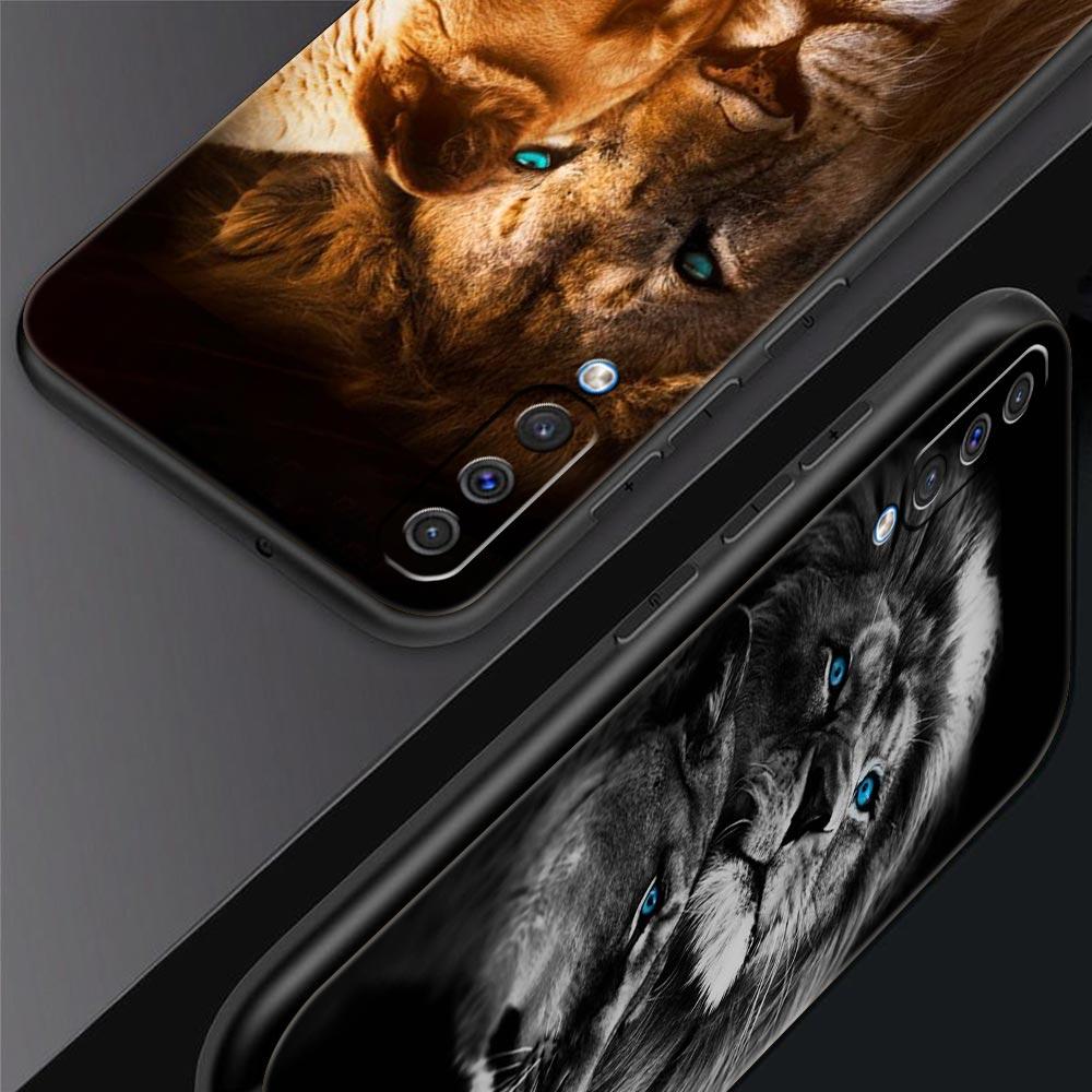 Lion Alpha Male Cub Phone Case For Samsung Galaxy A56 A36 A26 A34 A17 A16 A06 A14 A12 A54 A72 A24 A22 A20e A52 A50 A40 A32 Cover