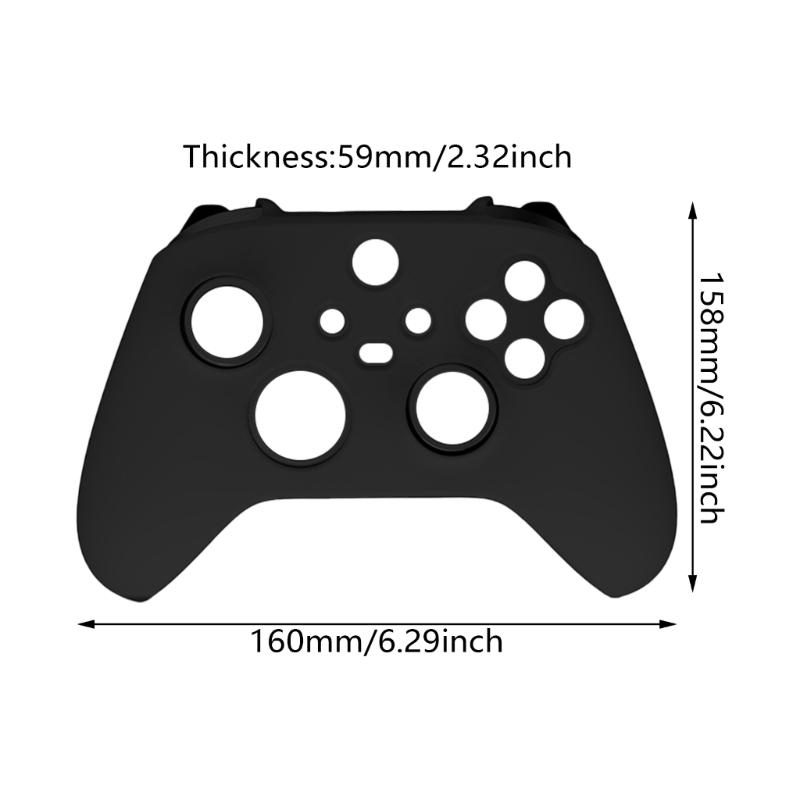 Ergonomic Gamepad Protector ABS Controller Skin Easy Carry Controller Sleeve Stylish Gaming Controller Case for Game