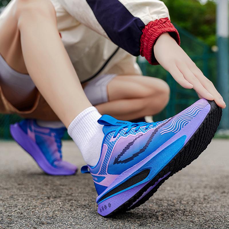 NEW Running Shoes Carbon Board Speciality Stability Marathon Men Sports Breathable Lightweight Women's Comfortable Athletic Nonskid Training Sneakers