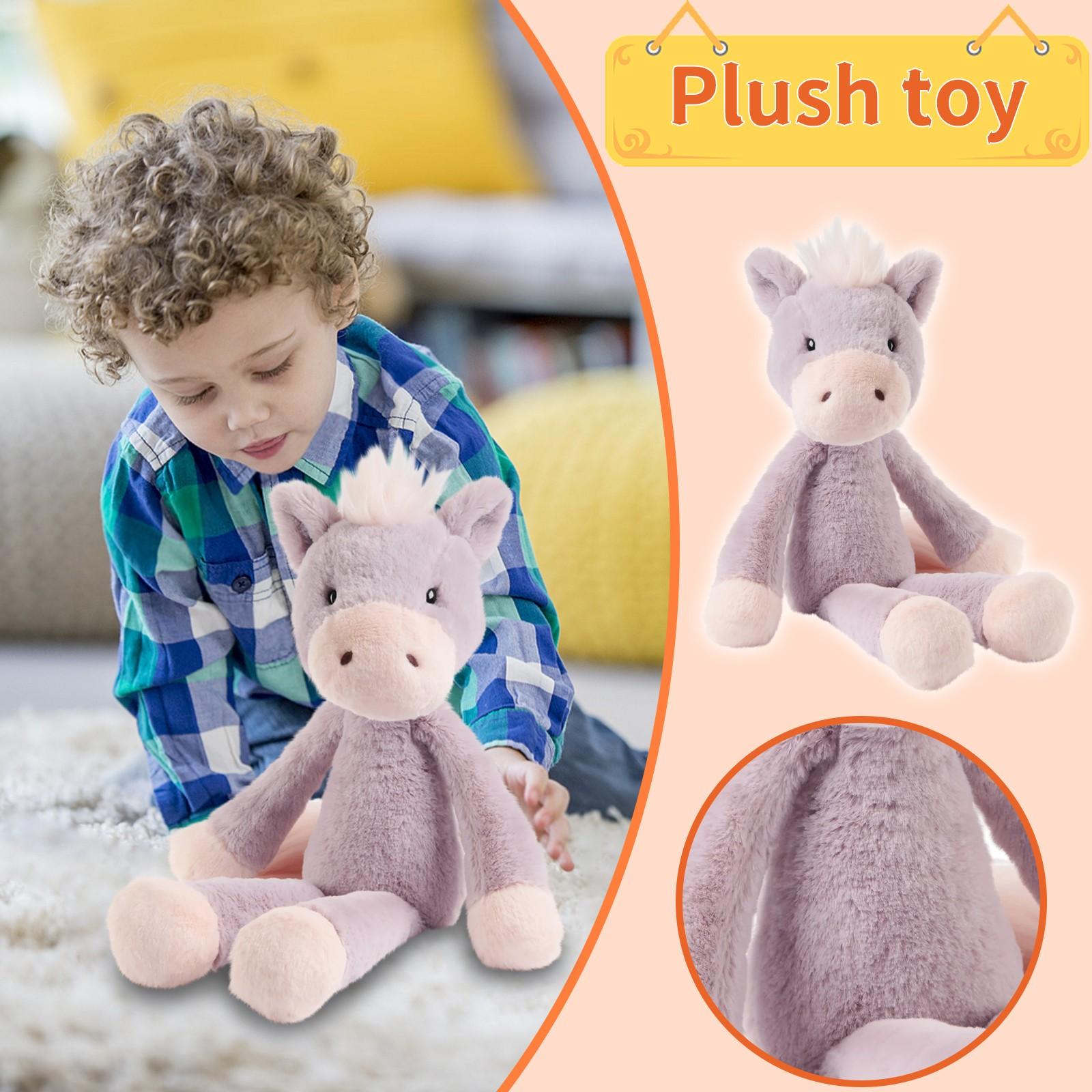 

Плюшевая игрушка, Праздничный подарок, Милая кукла, Плюшевая игрушка с этикеткой One Size фиолетовый