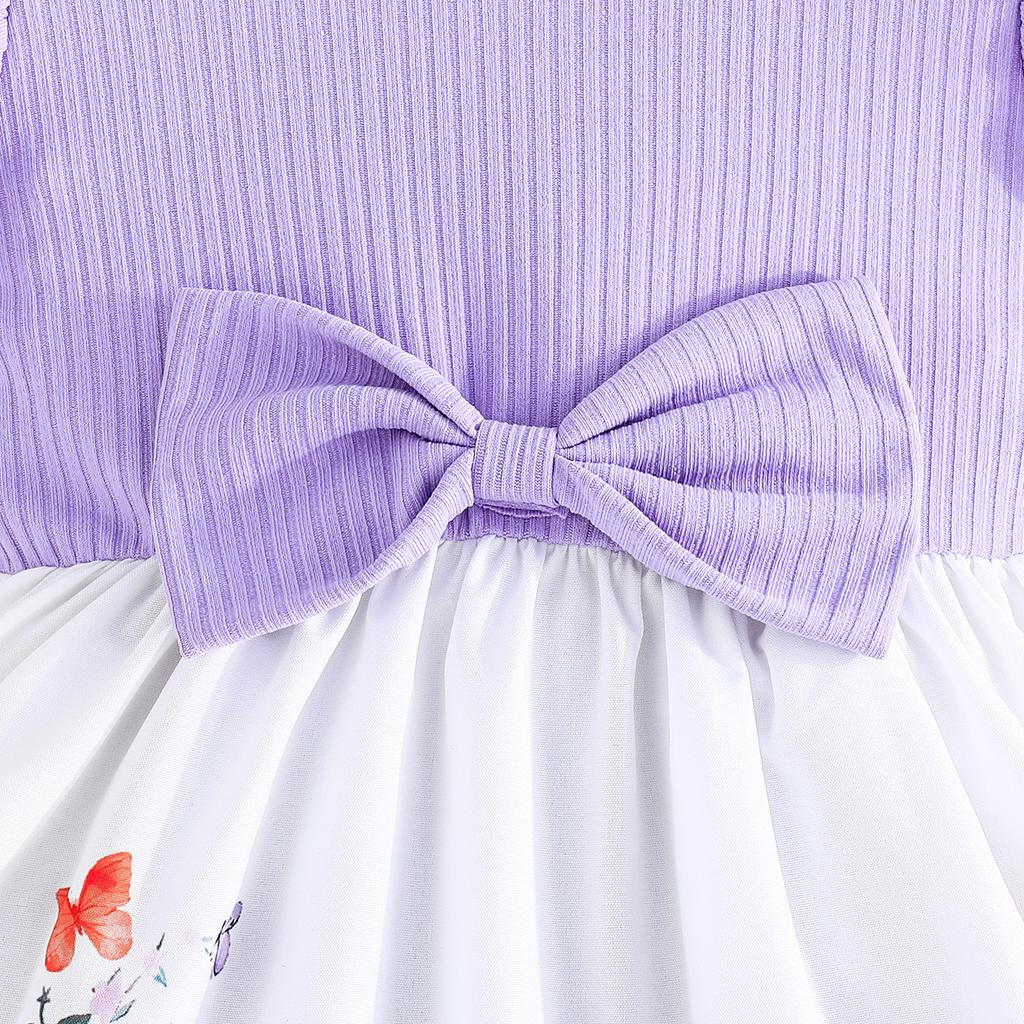 3M-3J Süße Babykleider Modische Kleider Mädchen Printkleider Sommerkleider