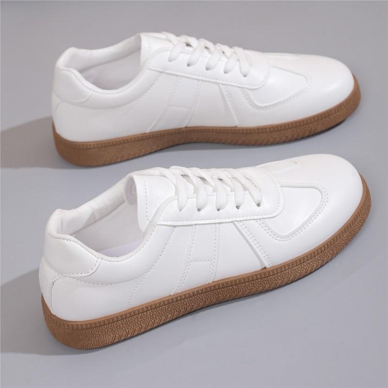 Fashion Women's Autumn Big Size Sneakers Casual Canvas Mesh Flat Sport Shoes Versatile White Trainers for Running Walking & Daily Wear