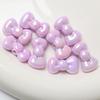 Colorful Electroplated AB Beads Bowtie DIY Phone Chain Lanyard Shoe Flower Accessory