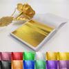 100 fogli di lamina d'oro puro 24K anti-invecchiamento per decorazioni alimentari, fai da te, scrapbooking, decorazioni artigianali