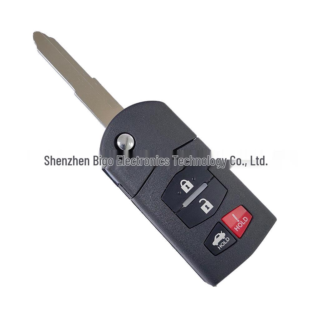 

Mazda 3/4-кнопочный складной автомобильный ключ-пульт дистанционного управления BGBX1T478SKE125-01