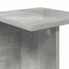 Plant Stand Concrete Grey 25 x 25.5 x 60.5 cm Engineered Wood