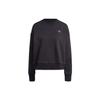 X Stella McCartney Felpa con Logo Puro Girocollo e Maniche Lunghe Top da Donna Nero IQ2635