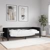 VidaXL Daybed with Mattress Black 80x200 Cm Fabric 3196557