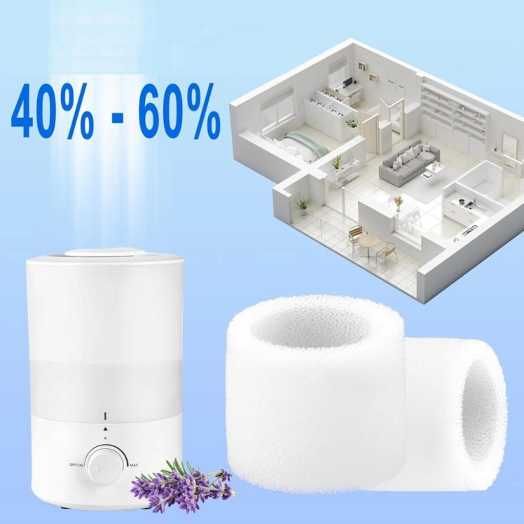 20Pcs Replacement Humidifier Filter Pads Mineral Absorption Pad for LV600S LV600HH Humidifiers Home Office Accessories
