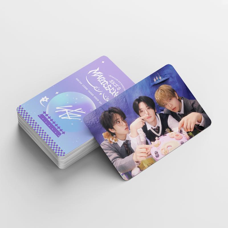 Skzoo New Year Gifts In Stock Stray Kids Holographic Mini Cards 124 Pieces Do It New Album Double-Sided Lomo Cards Celebrity