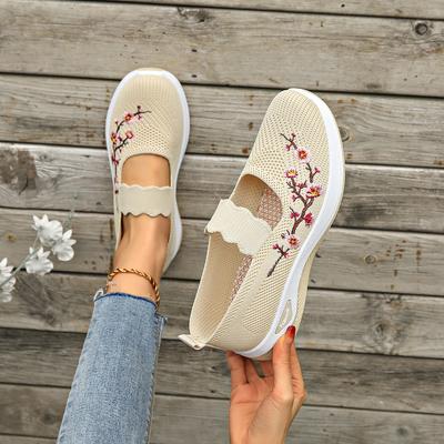 Women's Shoes, 2025 Autumn, Old Beijing Cloth Shoes, Soft Bottom, Comfortable, Middle-aged and Elderly Mother Shoes