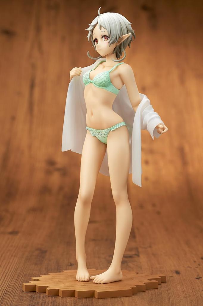 QuesQ (quesQ) Mushoku Tensei II: Jobless Reincarnation II - Sylphiette Greyrat Changing Clothes Mode 17 Scale PVC Painted Complete Figure