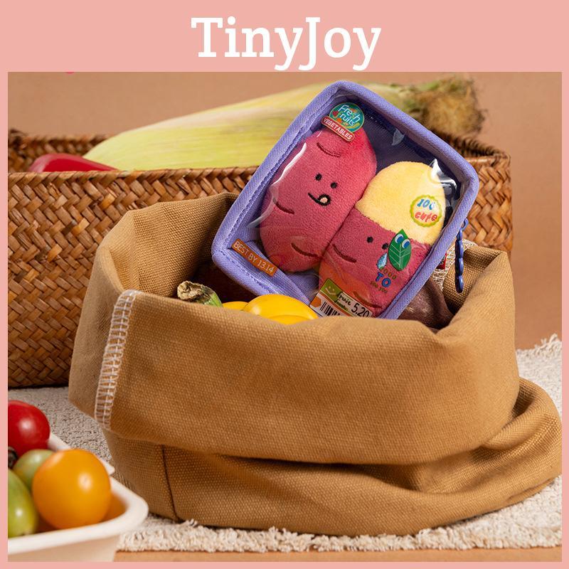 Vegetable Cute Cartoon And Fruit Platter Plush Toy Pendant For Bag Decoration