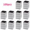 100pcs Coin Collection Case Set with Adjustable Foam Washers Acrylic Coin Holders for 20mm-40mm Coins Clips Display Storage Box