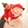 Large Fox Plush Toy Soft Stuffed Animal Pillow Creative Gift For Girls Birthday Present 35cm 50cm 60cm 70cm 90cm 1.2m