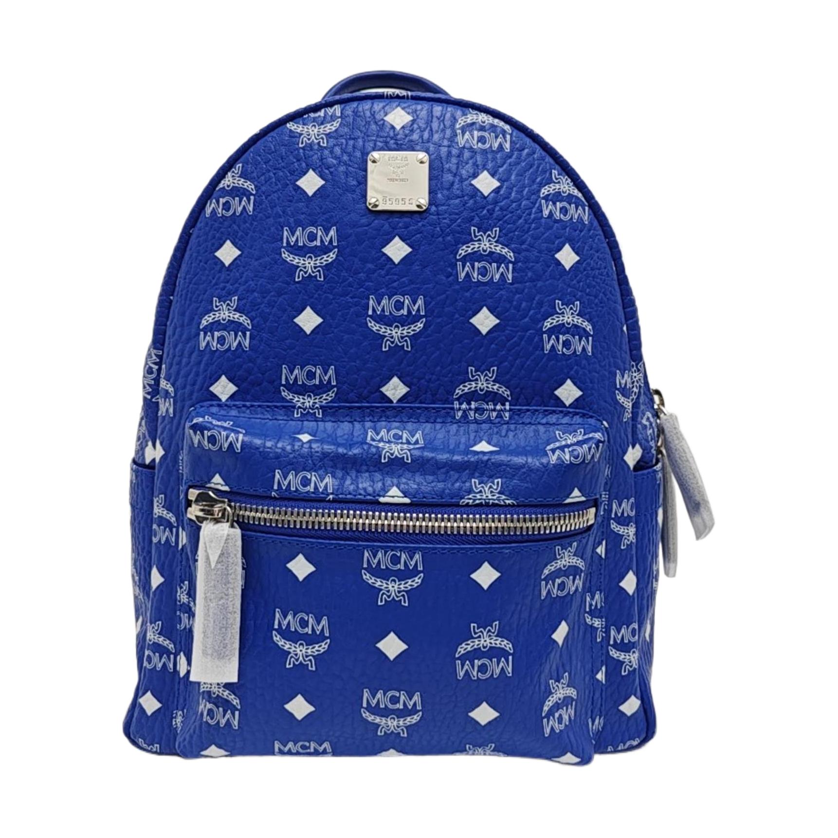 [Pre-Owned] Printed Faux Leather Backpack -