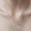 (92.5 Silver) 8mm Pearl Necklace Nz2497