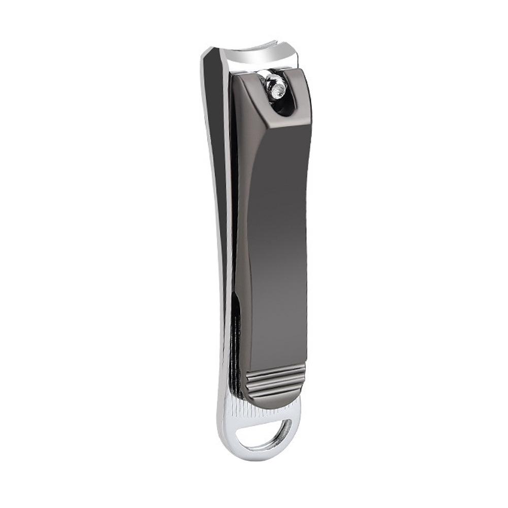 Zinc Alloy Nail Clippers - High-Grade German Craftsmanship, Portable Manicure Tool, Single Pack.