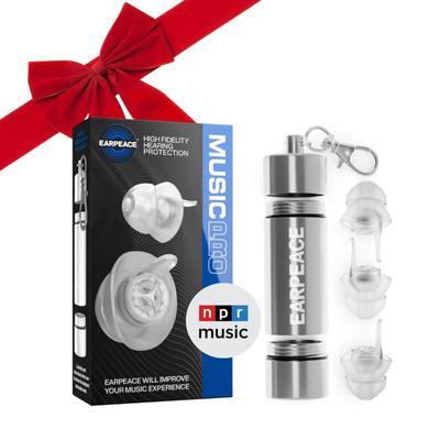 Zatyczki do uszu EarPeace Music PRO do słuchania muzyki na żywo Lekkie i bezpieczne 2 w sumie z 6 Ochrona słuchu podczas koncertów i Wartość redukcji dźwięku Wysoka