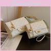 Fashion Quilted Chain Crossbody Bag For Women With Pu Material And Lock Closure