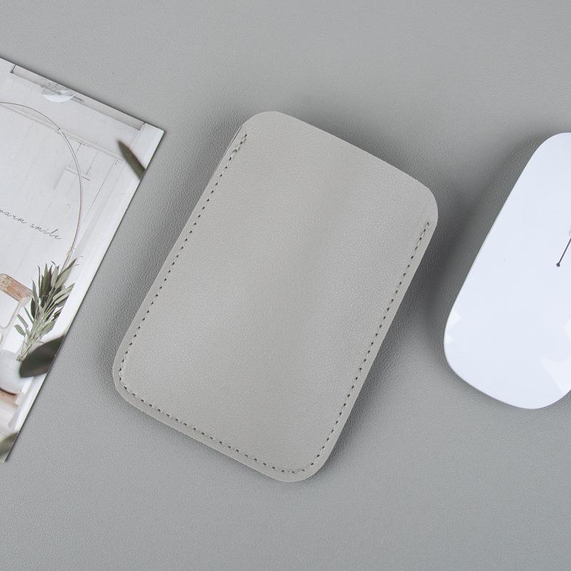 1PC Wireless Mouse Storage Bag Suitable For Magic Mouse2 Protective PU Leather Sleeve Bag Anti-scratch Case