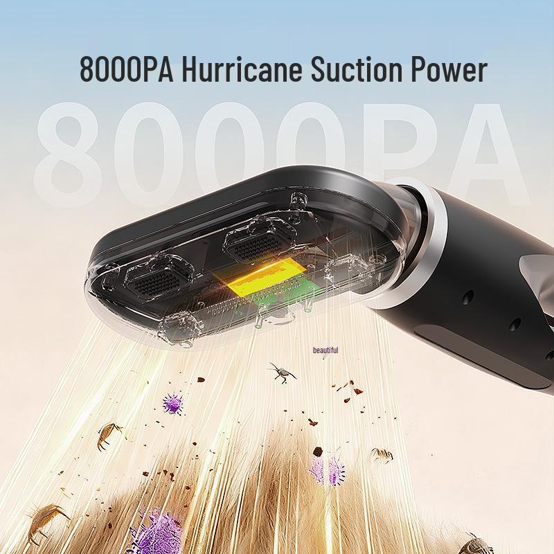 High Suction Handheld Wireless Vacuum Cleaner for Home & Car
