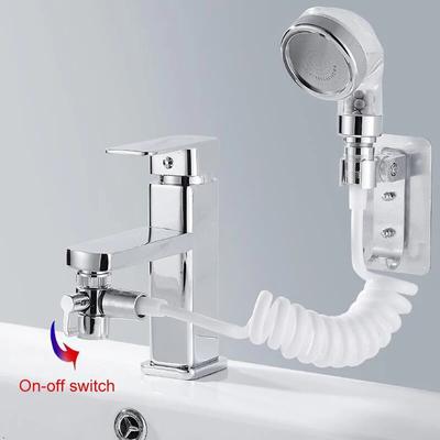 1 pz Deviatore per Rubinetto Portatile, Soffione Doccia per Casa Bagno Cucina, Set Adattatore per Rubinetto, Rubinetto Deviatore Regolabile