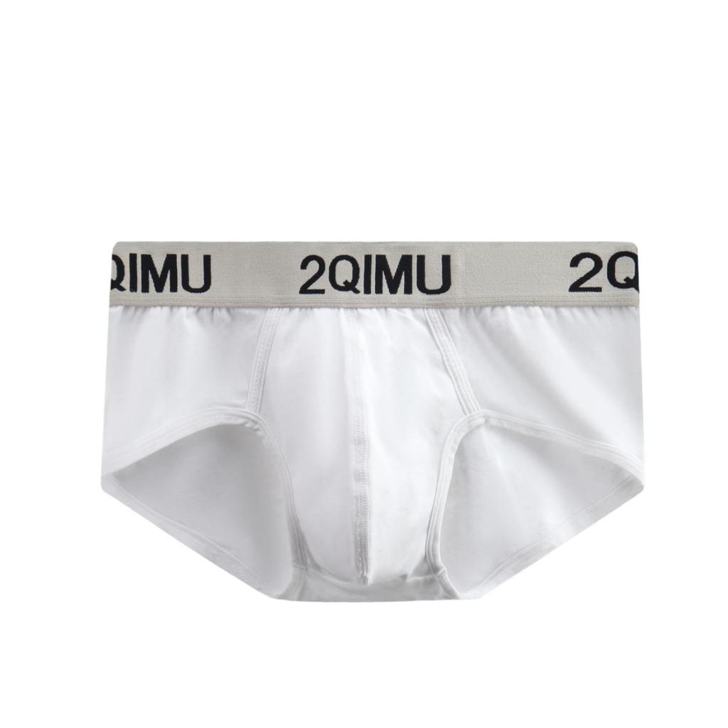 2025 Men's Breathable Cotton Triangle Briefs with Antibacterial Crotch
