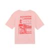 Puma Classic Versatile Fashion Solid Color Short Sleeve Dopamine T-Shirt Unisex Tops Pink 633335-19
