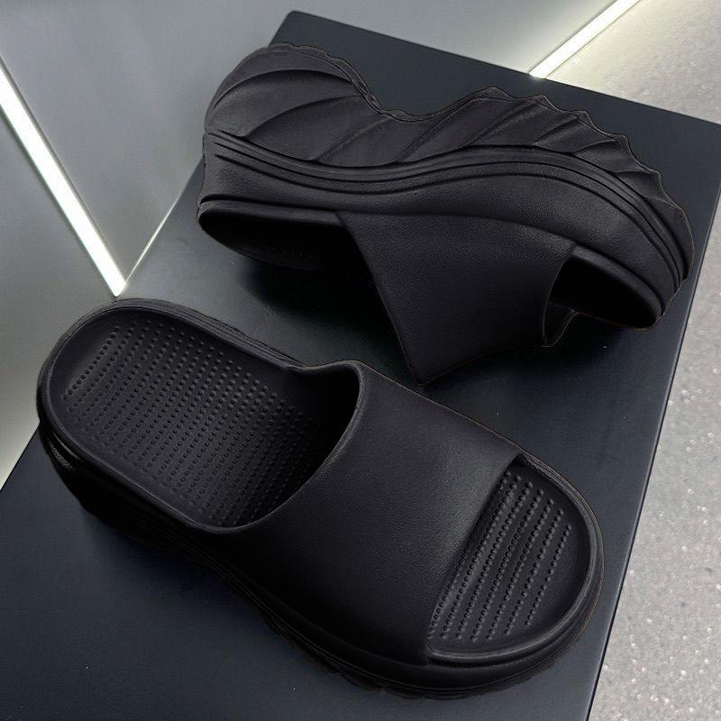 Women's Height Increasing Slippers Summer Outer Wear Thick Soled Eva Soft Soled Home Women