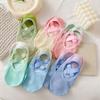 6pairs Breathable Towel Bottom Hosiery Patchwork Dot Silicone Floor Socks Fitness Yoga Socks  Sports