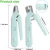 Pet Nail Clippers Dogs & Cats – Illuminates The Nail and Quick for Safe, Easy Trimming. Extra-Sharp Blades for Thick Nails, with Quick-Sensing tech