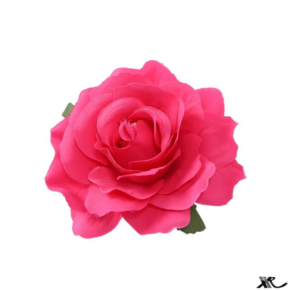 White Camellia Shaped Hair Clip With Small Flowers On Head Floral Internet Famous Atmosphere Side Women