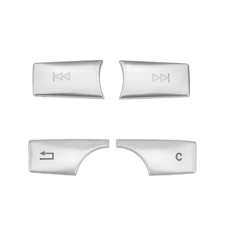 

Hot Interior Mouldings ABS For Mercedes Benz C E CLS GLK Class W204 W212 Console AC Media Volume Buttons Sequins Cover Stickers