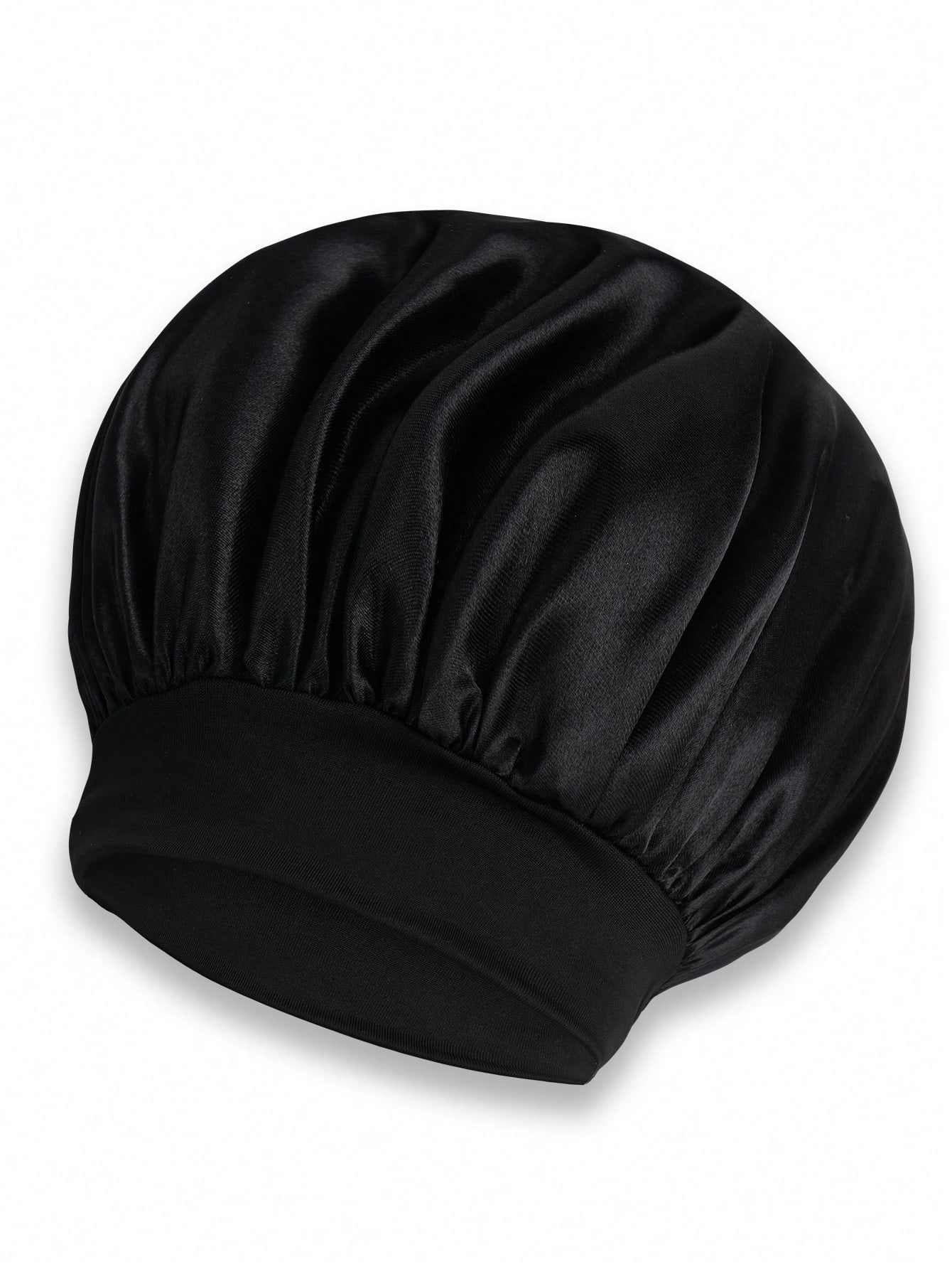 

Solid Hair Bonnet Silk Bonnet Satin Bonnet Valentine s Day Valentines Hair Protection Cap Black Nighttime Care Daytime Home Comfort Beauty Tool one-size