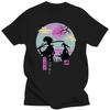 Japanese Anime SamuraiChillhop Double Sided Graphic Print T Shirt Men's Summer Cotton Casual T Shirts Oversized Streetwear Tees