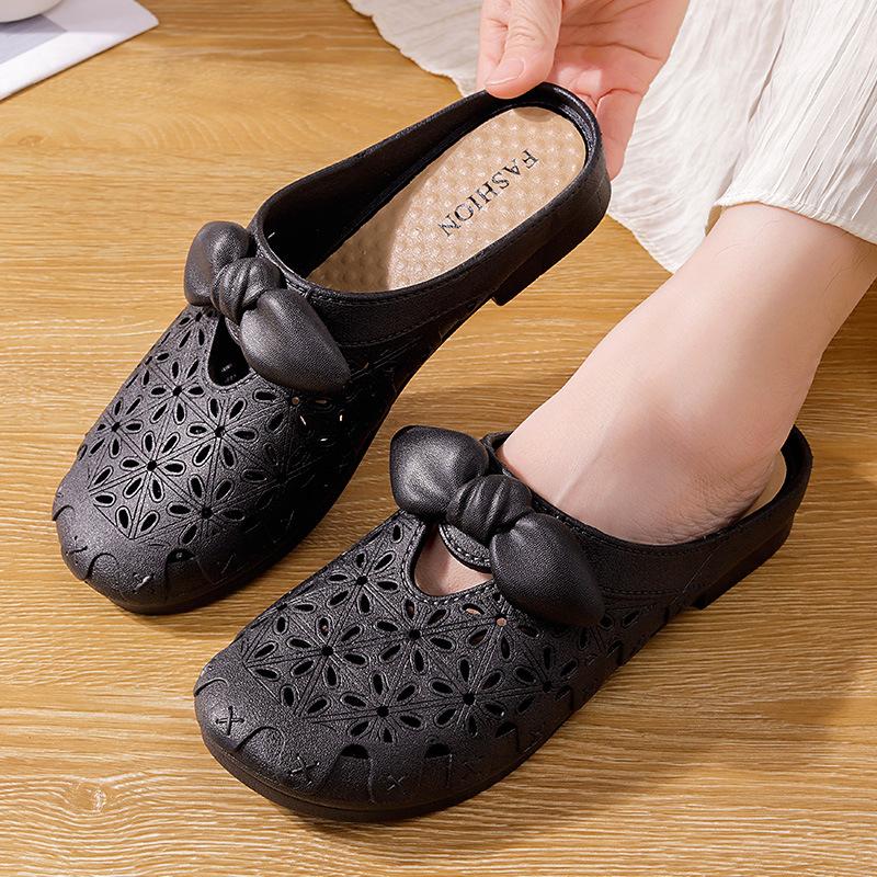 Closed Toe Clogs for Women Slip-On Mules Comfortable Women's Dress Mule & Clog Shoes Summer Slippers Outdoor Beach Slide Sandals Quick-Dry Water Shoes