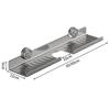 1pc Bathroom Sink Storage Rack Suction Cup Faucet Draining Rack Punch free Wall-mounted Toiletries Shelf Bathroom Organizer