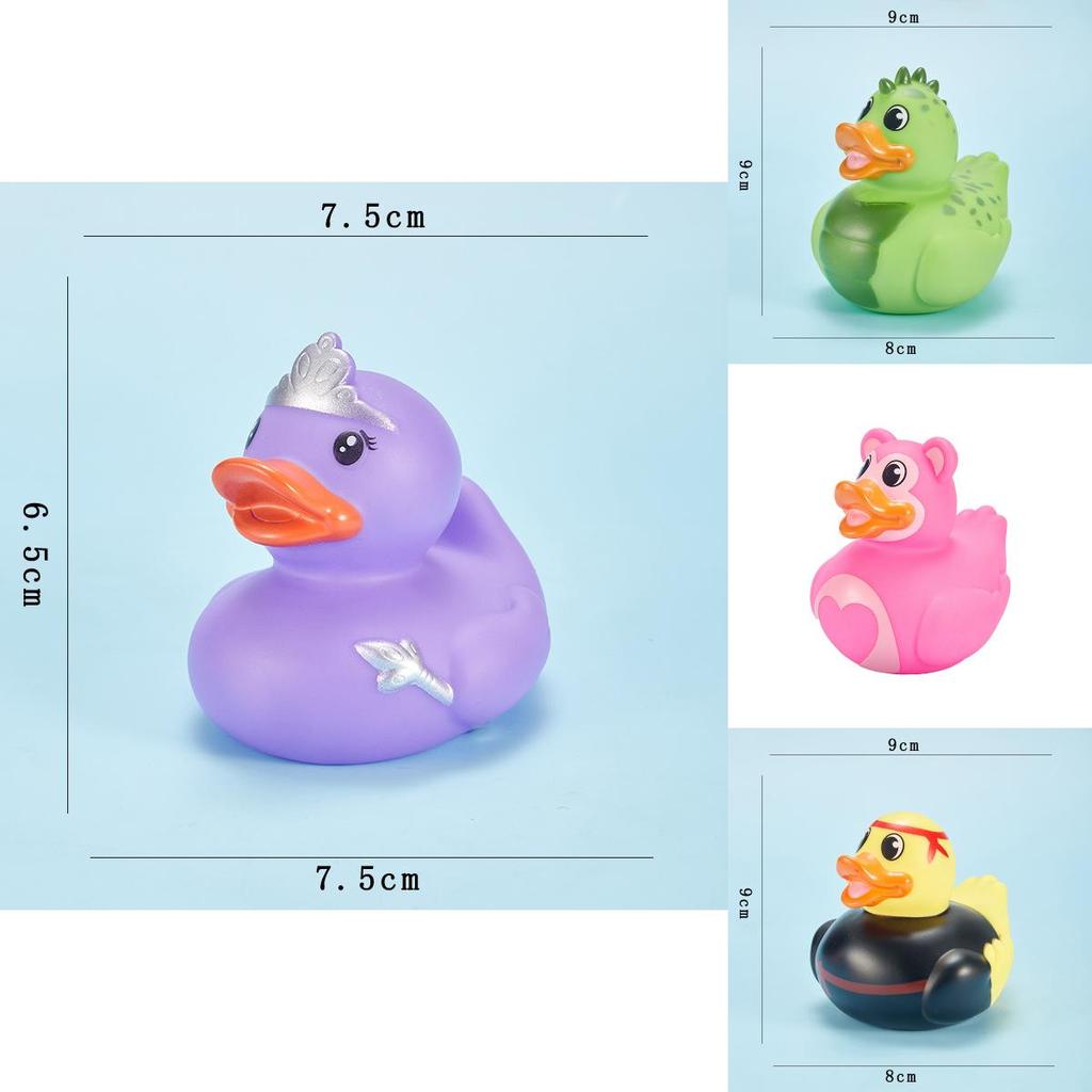 Charming Soft Rubber Duck Water Play Toy For Kids With Interactive Features In Pvc