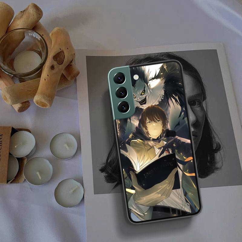 Anime Deth Note Light Yagami Phone Case Samsung A14 A24 A34 A54 A03S A04S A13 A23 A33 A53 A73 A70 A50S A30 A40 A71 A51 A41 A31 A