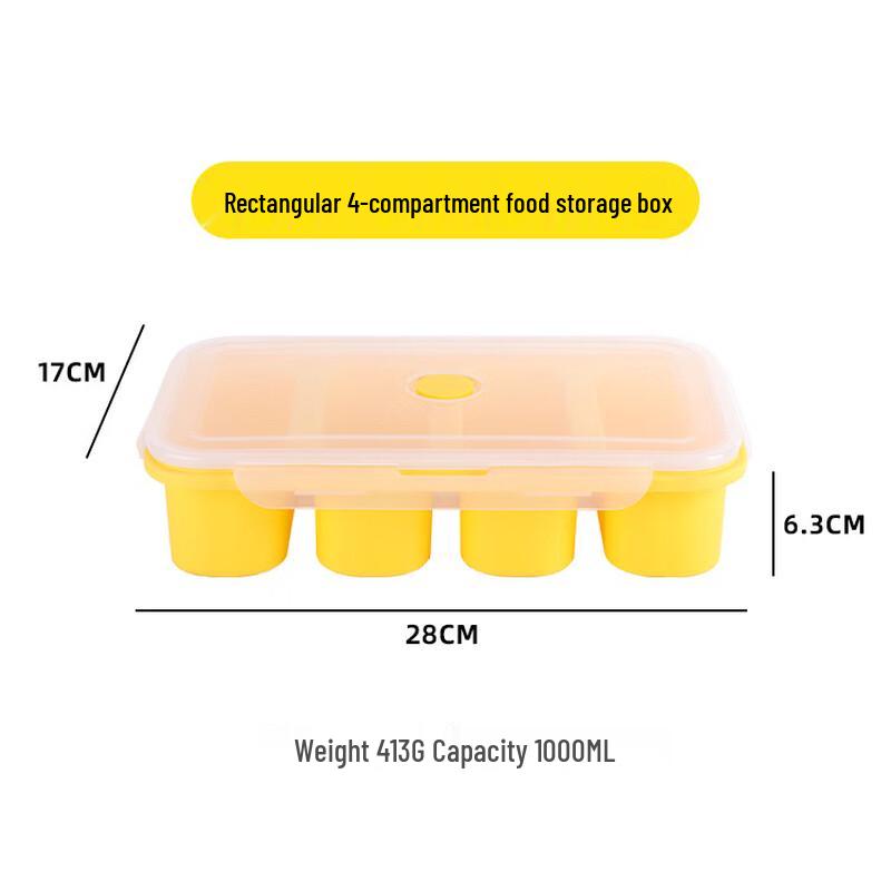Yicang Silicone Freezer Food Storage Container
