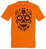 Mexikanischer Schädel II T-Shirt Herren Damen T-Shirts Oberteil Mexiko mexikanisch Lateinisch Latino Gott